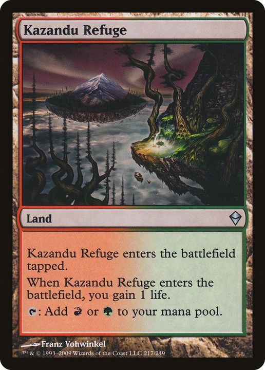 Kazandu Refuge in the group Magic the Gathering / Types / Colors / Colorless at Proxyprinters.com (50689)