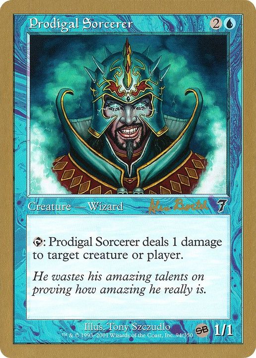 Prodigal Sorcerer in the group Magic the Gathering / Types / Creatures / Wizard at Proxyprinters.com (5069)