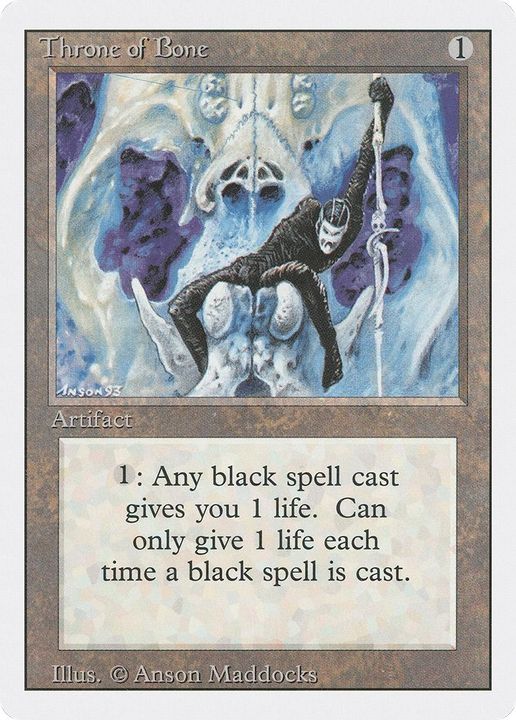 Throne of Bone in the group Magic the Gathering / Types / Artifacts / Artifact at Proxyprinters.com (50715)