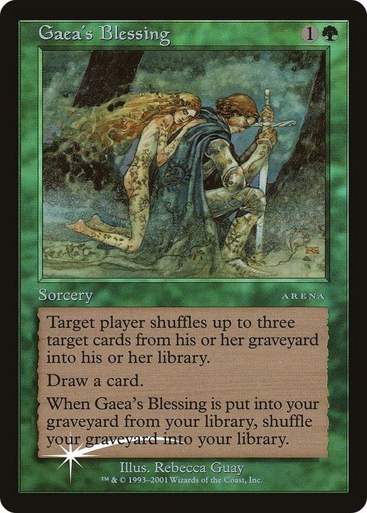 Gaea's Blessing in the group Magic the Gathering / Sets / Arena League 2001 at Proxyprinters.com (50716)