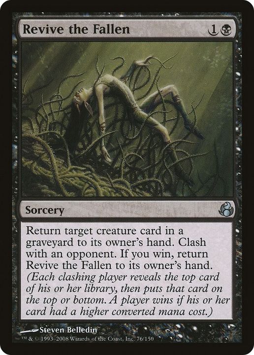 Revive the Fallen in the group Magic the Gathering / Types / Colors / Black at Proxyprinters.com (50718)