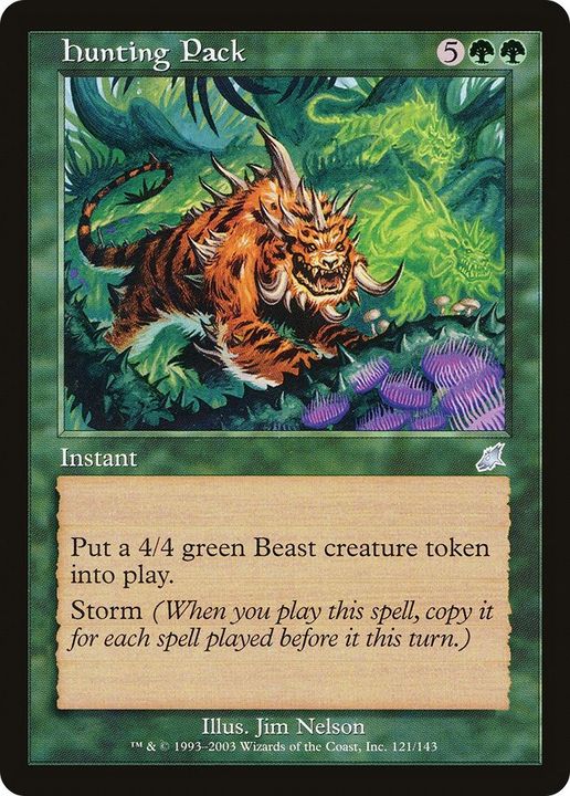 Hunting Pack in the group Magic the Gathering / Types / Colors / Green at Proxyprinters.com (50725)