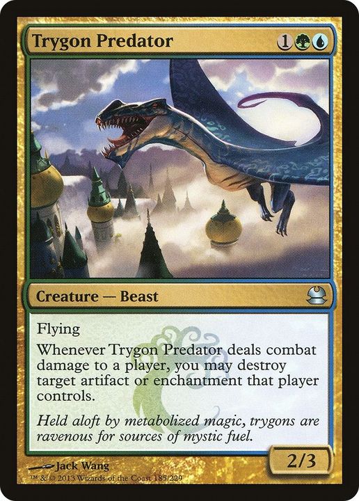 Trygon Predator in the group Magic the Gathering / Types / Colors / Multicolors / G, U at Proxyprinters.com (50735)