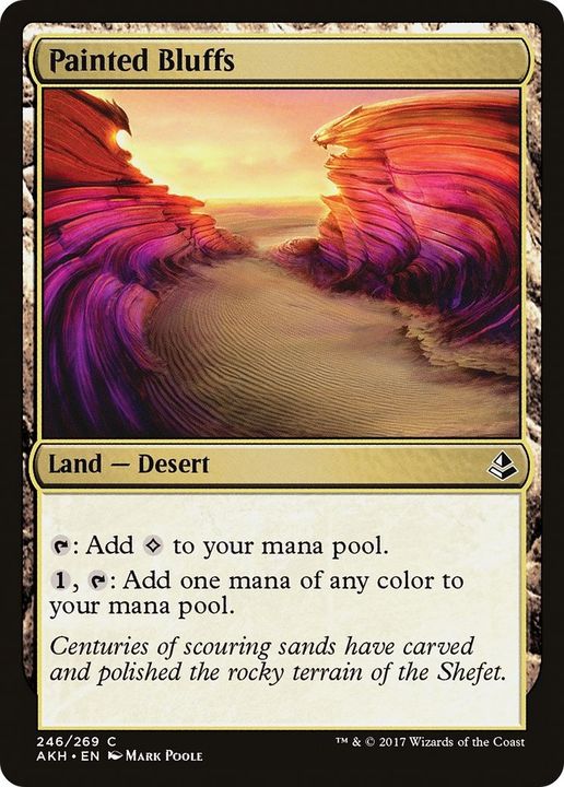 Painted Bluffs in the group Magic the Gathering / Types / Colors / Colorless at Proxyprinters.com (50776)