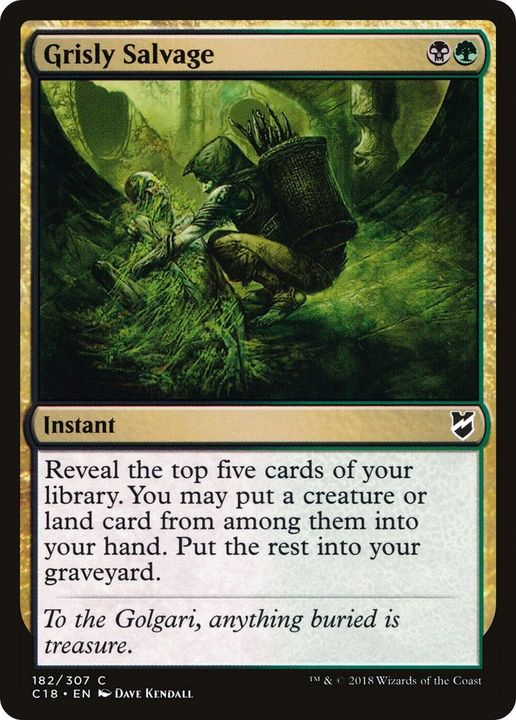 Grisly Salvage in the group Magic the Gathering / Sets / Commander 2018 at Proxyprinters.com (50794)