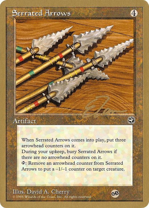 Serrated Arrows in the group Magic the Gathering / Types / Artifacts / Artifact at Proxyprinters.com (50806)