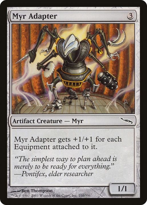 Myr Adapter in the group Magic the Gathering / Types / Colors / Colorless at Proxyprinters.com (5081)