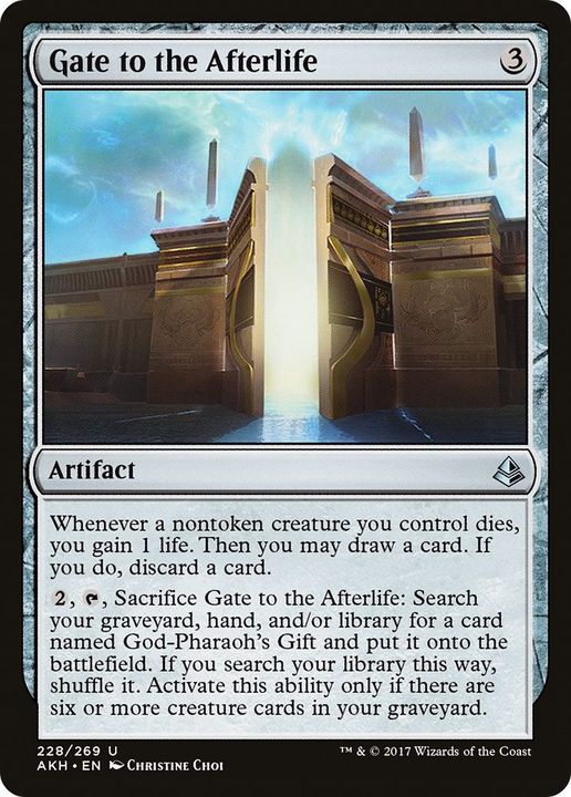 Gate to the Afterlife in the group Magic the Gathering / Sets / Amonkhet at Proxyprinters.com (50820)