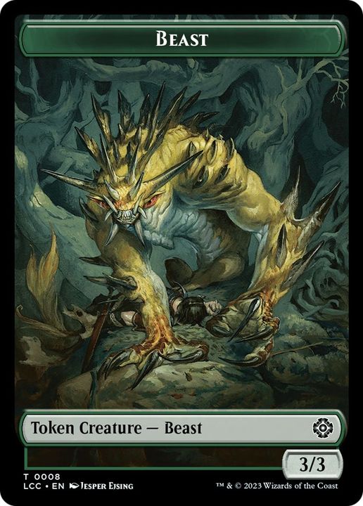 Beast in the group Magic the Gathering / Types / Colors / Green at Proxyprinters.com (5085)