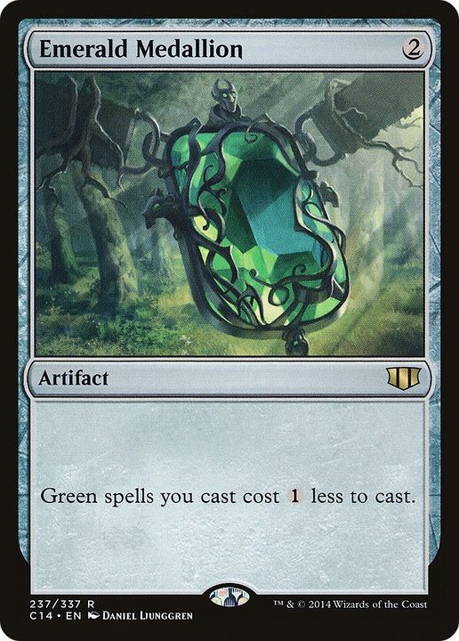 Emerald Medallion in the group Magic the Gathering / Types / Artifacts / Artifact at Proxyprinters.com (50859)