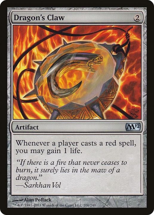 Dragon's Claw in the group Magic the Gathering / Types / Artifacts / Artifact at Proxyprinters.com (5087)