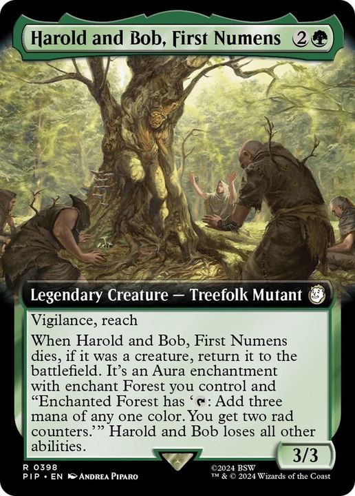 Harold and Bob, First Numens in the group Magic the Gathering / Types / Colors / Green at Proxyprinters.com (50880)