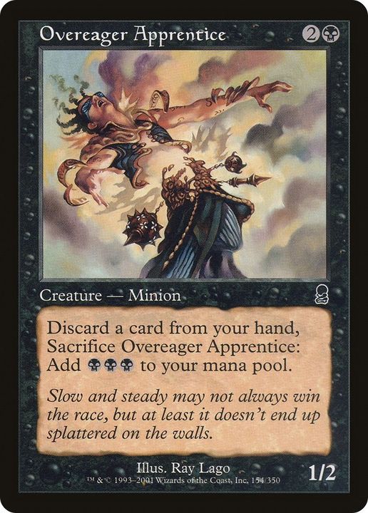 Overeager Apprentice in the group Magic the Gathering / Types / Creatures / Human at Proxyprinters.com (50897)