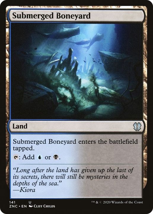 Submerged Boneyard in the group Magic the Gathering / Types / Colors / Colorless at Proxyprinters.com (50916)