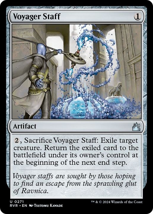 Voyager Staff in the group Magic the Gathering / Types / Artifacts / Artifact at Proxyprinters.com (50919)