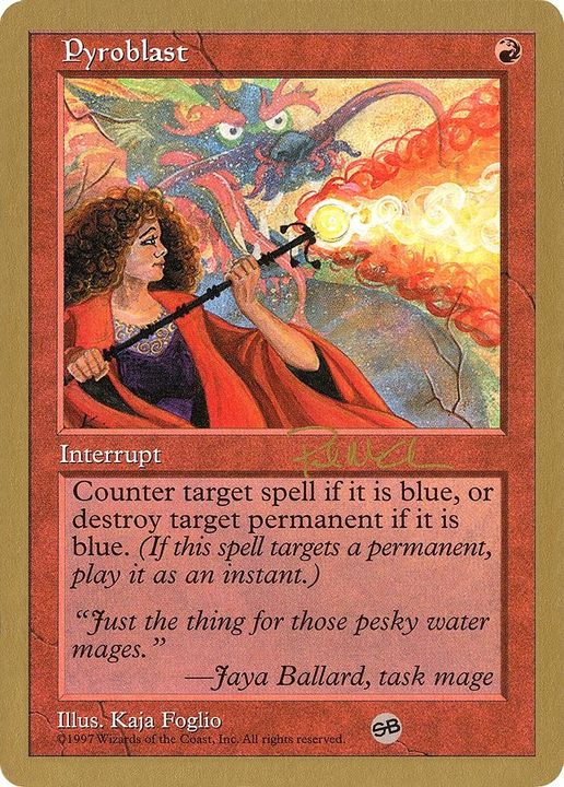 Pyroblast in the group Magic the Gathering / Types / Colors / Red at Proxyprinters.com (5092)