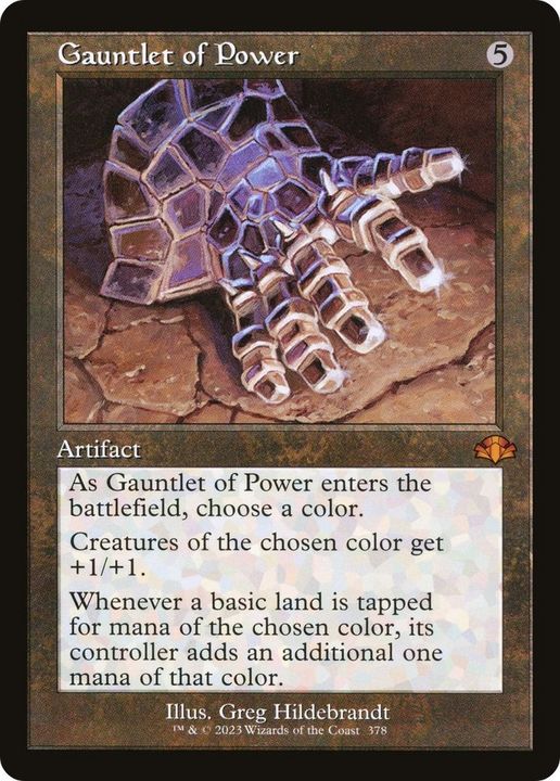 Gauntlet of Power in the group Singles at Proxyprinters.com (50924)