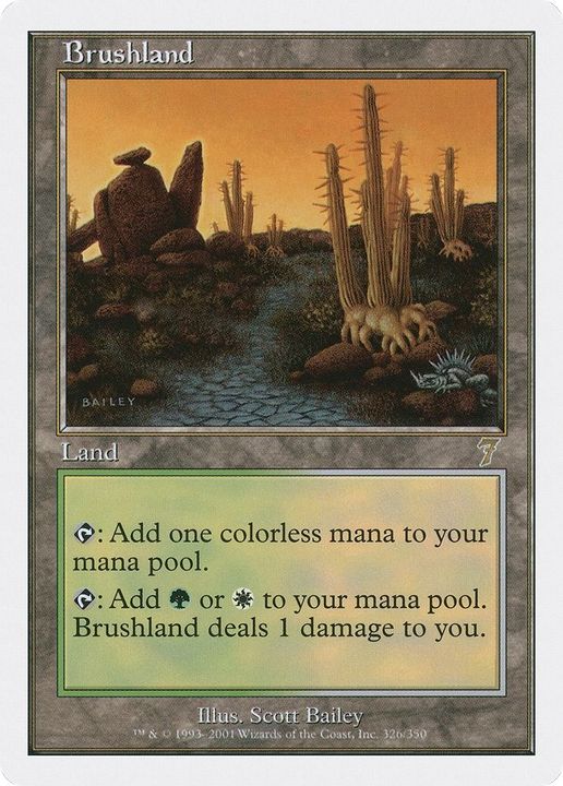 Brushland in the group Magic the Gathering / Sets / Seventh Edition at Proxyprinters.com (50926)