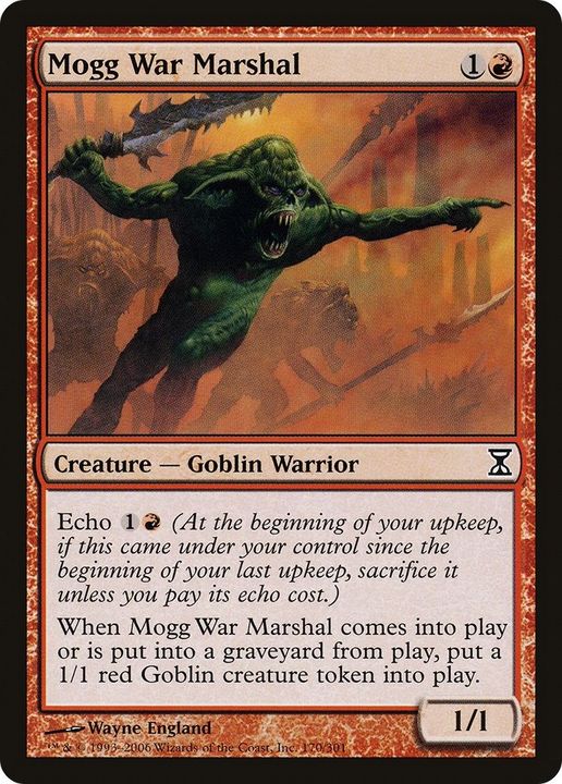 Mogg War Marshal in the group Magic the Gathering / Types / Creatures / Warrior at Proxyprinters.com (50939)