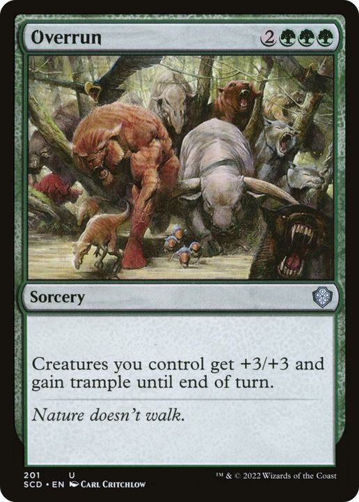 Overrun in the group Magic the Gathering / Types / Colors / Green at Proxyprinters.com (50948)