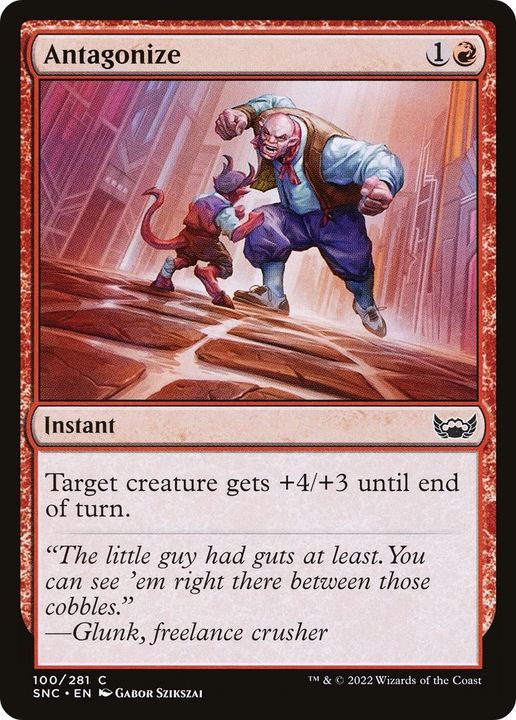 Antagonize in the group Magic the Gathering / Types / Colors / Red at Proxyprinters.com (50962)