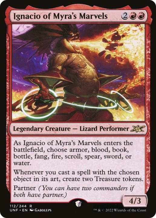 Ignacio of Myra's Marvels in the group Magic the Gathering / Types / Colors / Red at Proxyprinters.com (50985)