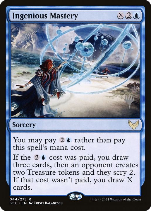 Ingenious Mastery in the group Magic the Gathering / Types / Colors / Blue at Proxyprinters.com (51016)