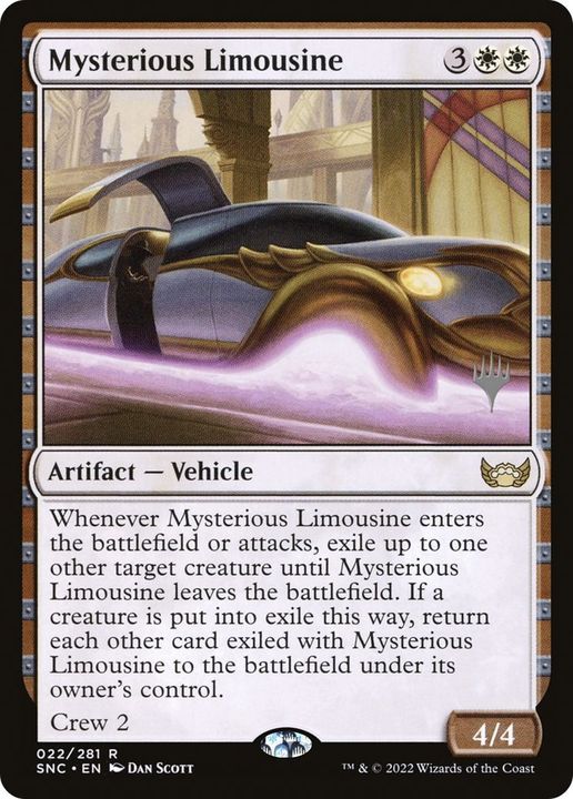 Mysterious Limousine in the group Magic the Gathering / Types / Artifacts / Artifact at Proxyprinters.com (51018)