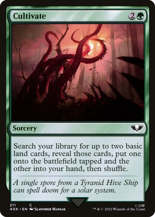 Cultivate in the group Magic the Gathering / Types / Colors / Green at Proxyprinters.com (51020)