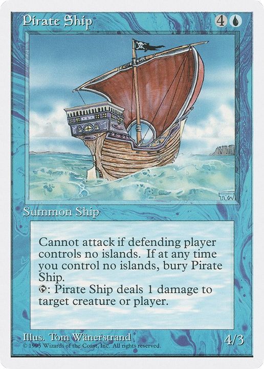 Pirate Ship in the group Magic the Gathering / Types / Creatures / Human at Proxyprinters.com (5103)