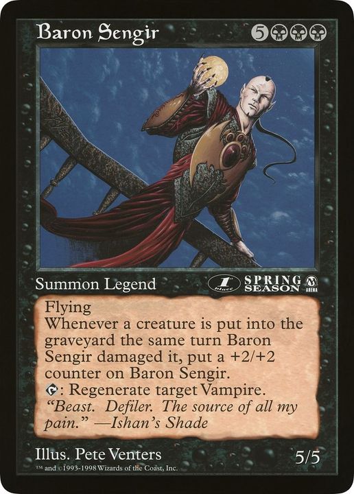 Baron Sengir in the group Magic the Gathering / Types / Colors / Black at Proxyprinters.com (51055)