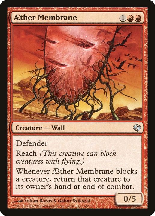 Aether Membrane in the group Magic the Gathering / Sets / Duel Decks: Venser vs. Koth at Proxyprinters.com (51062)