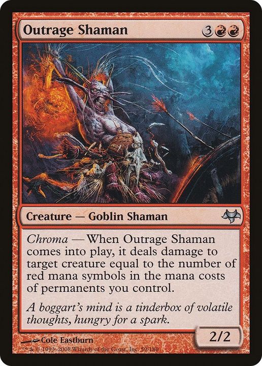 Outrage Shaman in the group Singles at Proxyprinters.com (51079)