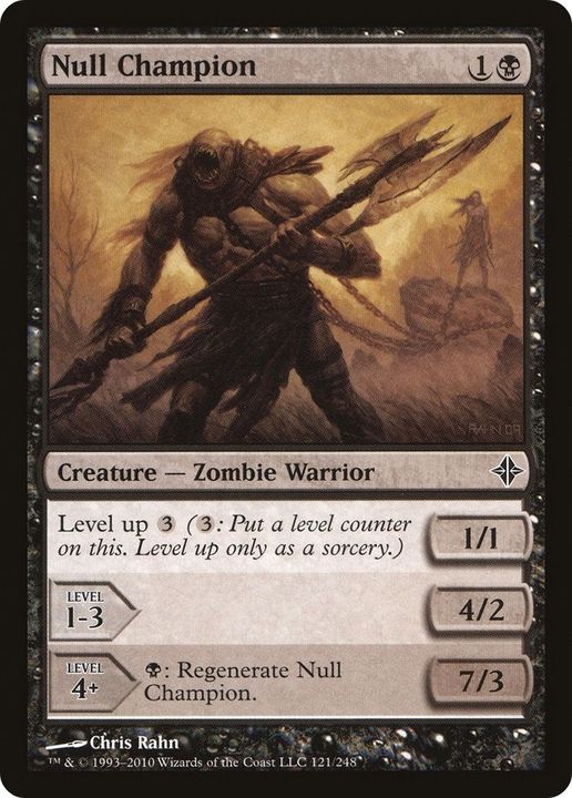 Null Champion in the group Magic the Gathering / Types / Creatures / Warrior at Proxyprinters.com (51080)