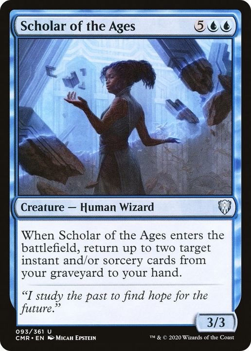 Scholar of the Ages in the group Magic the Gathering / Types / Creatures / Wizard at Proxyprinters.com (51086)