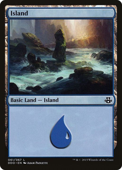 Island in the group Magic the Gathering / Sets / Duel Decks: Elspeth vs. Kiora at Proxyprinters.com (51112)