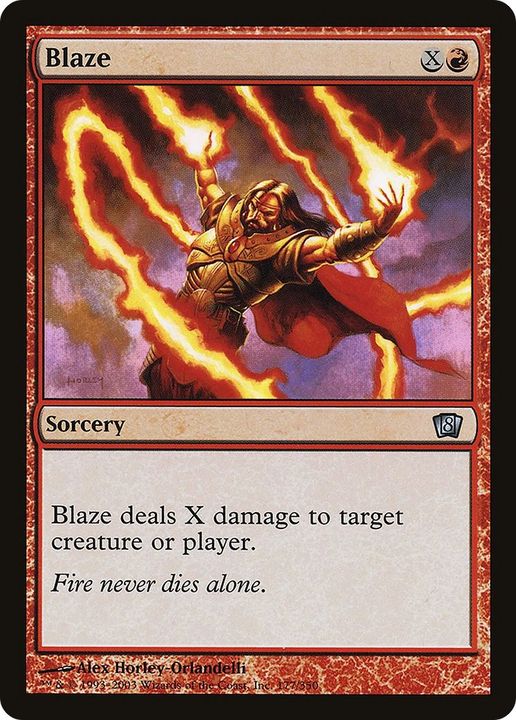 Blaze in the group Magic the Gathering / Types / Colors / Red at Proxyprinters.com (51114)