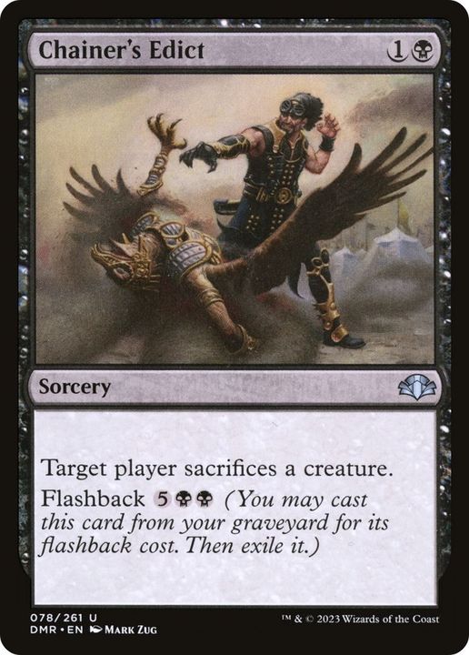 Chainer's Edict in the group Magic the Gathering / Types / Colors / Black at Proxyprinters.com (51127)