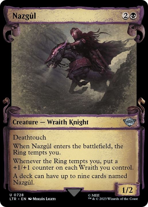 Nazgûl in the group Magic the Gathering / Types / Colors / Black at Proxyprinters.com (51129)