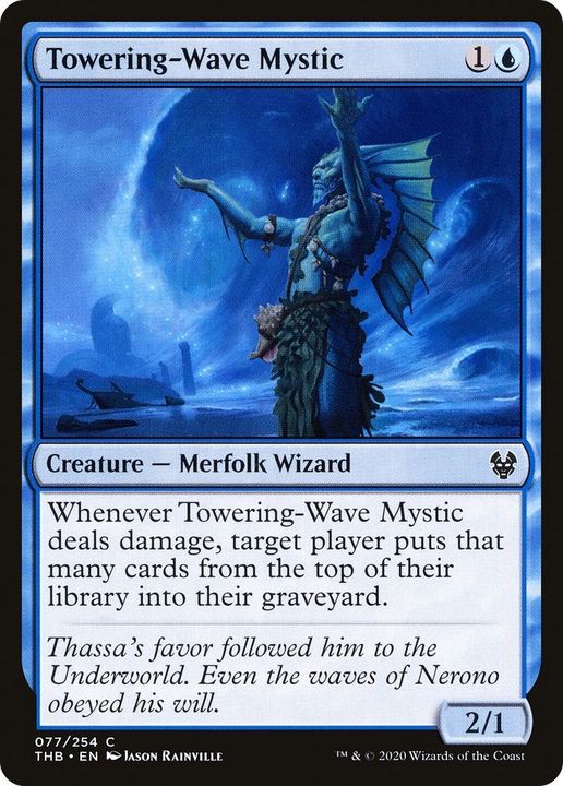 Towering-Wave Mystic in the group Magic the Gathering / Sets / Theros Beyond Death at Proxyprinters.com (51142)