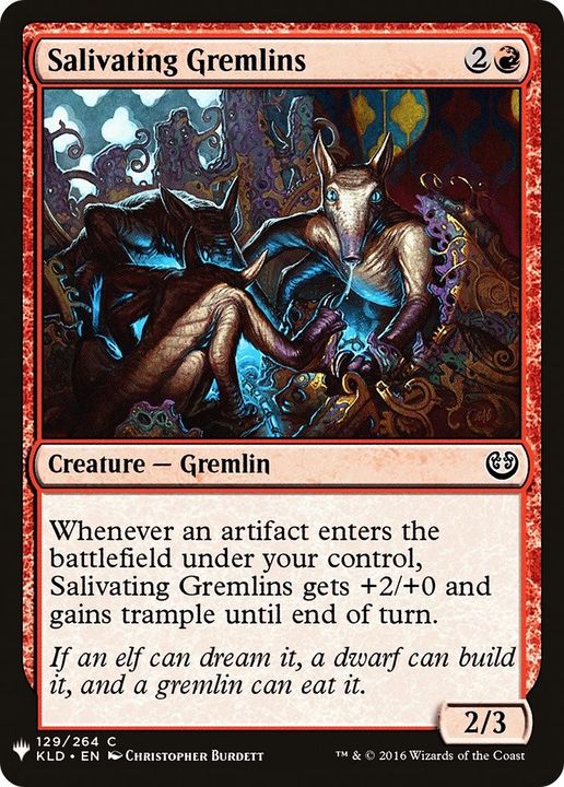 Salivating Gremlins in the group Magic the Gathering / Types / Colors / Red at Proxyprinters.com (51144)