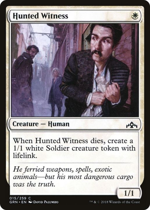 Hunted Witness in the group Magic the Gathering / Sets / Guilds of Ravnica at Proxyprinters.com (51150)