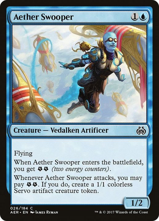 Aether Swooper in the group Magic the Gathering / Types / Colors / Blue at Proxyprinters.com (51155)