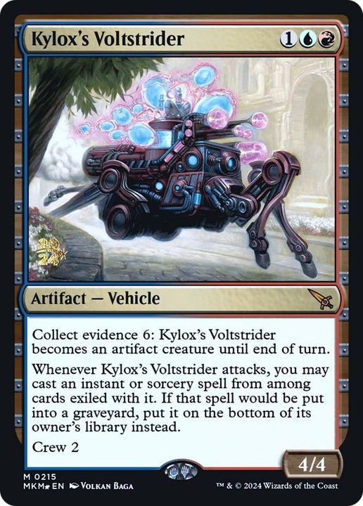 Kylox's Voltstrider in the group Magic the Gathering / Types / Artifacts / Artifact at Proxyprinters.com (51174)