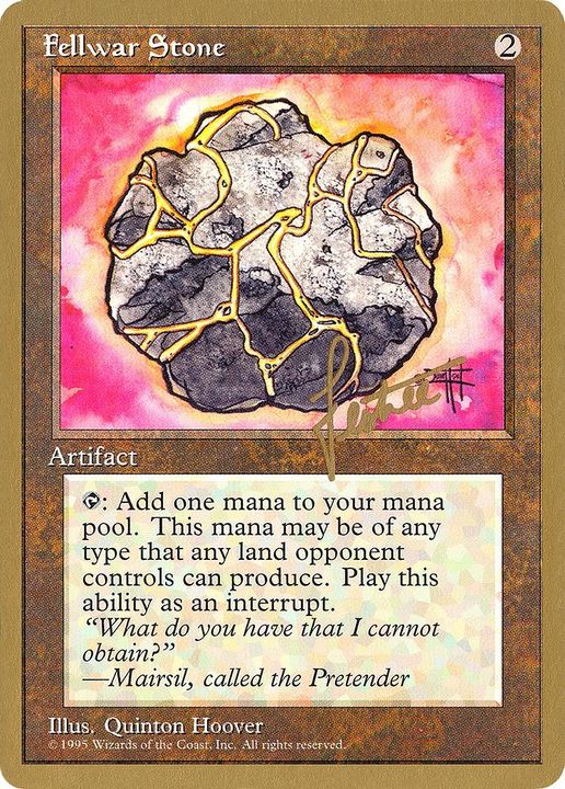 Fellwar Stone in the group Magic the Gathering / Types / Artifacts / Artifact at Proxyprinters.com (51178)