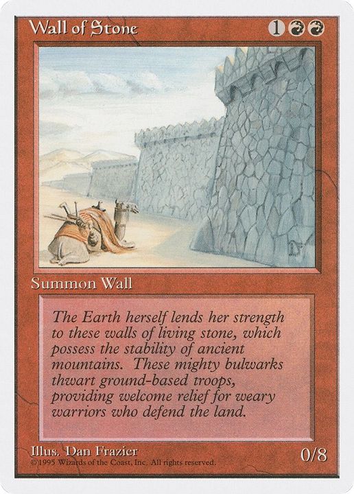 Wall of Stone in the group Magic the Gathering / Types / Colors / Red at Proxyprinters.com (51189)