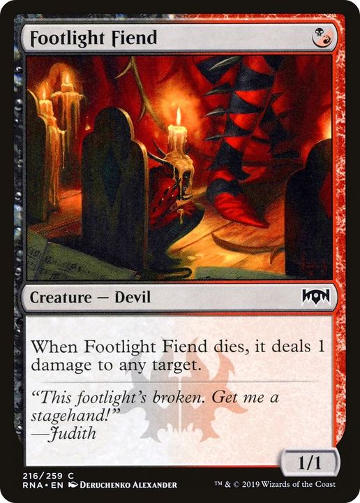 Footlight Fiend in the group Magic the Gathering / Sets / Ravnica Remastered at Proxyprinters.com (51218)