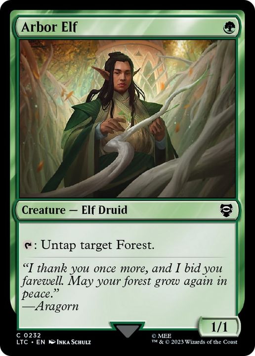 Arbor Elf in the group Magic the Gathering / Sets / Tales of Middle-earth Commander at Proxyprinters.com (51221)