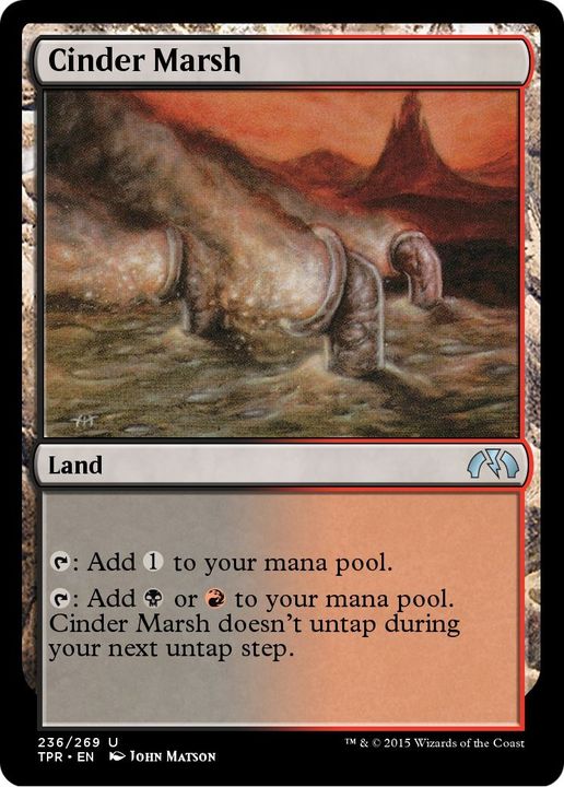 Cinder Marsh in the group Magic the Gathering / Types / Colors / Colorless at Proxyprinters.com (51239)