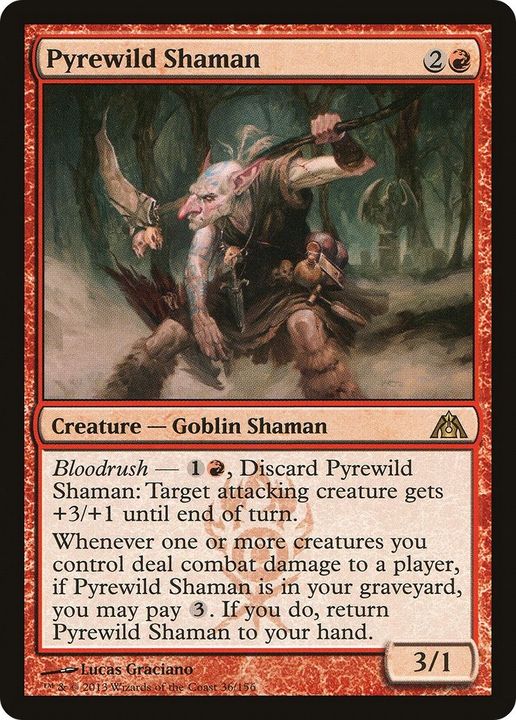 Pyrewild Shaman in the group Magic the Gathering / Types / Creatures / Goblin at Proxyprinters.com (51244)